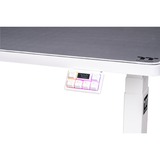 Thermaltake Escritorio de juego G700 RGB blanco, Gaming Desk  blanco