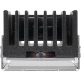 Thermaltake MS-1 M.2 2280 SSD Cooler, Cuerpo de refrigeración negro/Plateado