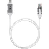 goobay 74391, Adaptador blanco