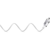 goobay 74391, Adaptador blanco