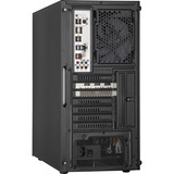ALTERNATE ALT-HEROE-AMD-001, Gaming-PC negro/Transparente