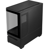 ASUS PRIME AP202 ARGB Midi Tower Negro, Cajas de torre negro, Midi Tower, PC, Negro, micro ATX, Mini-ITX, Multi, 17,5 cm