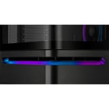 ASUS PRIME AP202 ARGB Midi Tower Negro, Cajas de torre negro, Midi Tower, PC, Negro, micro ATX, Mini-ITX, Multi, 17,5 cm