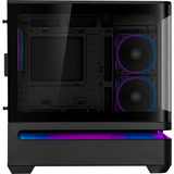 ASUS PRIME AP202 ARGB Mini Tower Negro, Cajas de torre negro, Mini Tower, PC, Negro, micro ATX, Mini-ITX, Metal, Juego