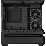 ASUS PRIME AP202 ARGB Mini Tower Negro, Cajas de torre negro, Mini Tower, PC, Negro, micro ATX, Mini-ITX, Metal, Juego