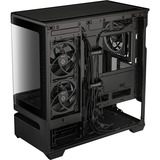 ASUS PRIME AP202 ARGB Mini Tower Negro, Cajas de torre negro, Mini Tower, PC, Negro, micro ATX, Mini-ITX, Metal, Juego