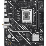 ASUS PRIME B760M-F WIFI, Placa base negro/Plateado
