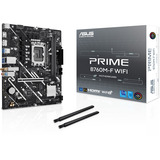 ASUS PRIME B760M-F WIFI, Placa base negro/Plateado