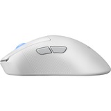 ASUS ROG Keris II Ace Wireless AimPoint White ratón Juego mano derecha RF Wireless + Bluetooth + USB Type-A Óptico 42000 DPI, Ratones para gaming blanco, mano derecha, Óptico, RF Wireless + Bluetooth + USB Type-A, 42000 DPI, Blanco