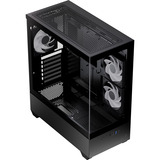 Aerocool P500D-G-BK-v1, Cajas de torre negro