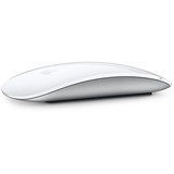 Apple Magic Mouse ratón Ambidextro Bluetooth blanco/Plateado, Ambidextro, Bluetooth, Blanco