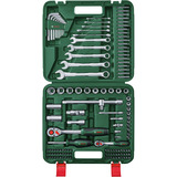 Bosch Juego de herramientas, 134 piezas, Kit de herramientas verde
