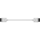 Corsair iCUE LINK Cable, 100mm, recto blanco