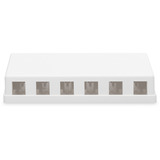 Digitus Caja de punto de consolidación para 6 módulos Keystone, Caja/Carcasa blanco