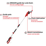 EINHELL Power X-Change Akku-Hochentaster GC-LC 18/20 Li T-Solo, 18Volt rojo/Negro