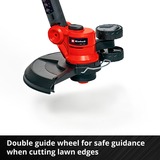 EINHELL Power X-Change Recortadora de césped a batería GE-CT 18/30 Li - Solo, 18 Voltios, Cortabordes rojo/Negro