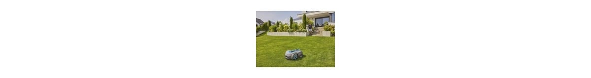 GARDENA Robot cortacésped smart SILENO free Set 600m² gris/Turquesa