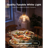 Govee Bombilla inteligente Edison E27 500lm, Lámpara LED 