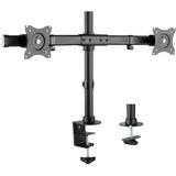 HAGOR 8707 soporte para monitor 68,6 cm (27") Negro Escritorio, Soporte de monitor negro, Abrazadera, 10 kg, 38,1 cm (15"), 68,6 cm (27"), 100 x 100 mm, Negro