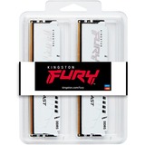 Kingston FURY FURY Beast 32GB 6800MT/s DDR5 CL34 DIMM (Kit of 2) White EXPO, Memoria RAM blanco, 32 GB, 2 x 16 GB, DDR5, 288-pin DIMM, Blanco