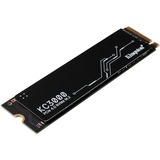 Kingston KC3000 M.2 512 GB PCI Express 4.0 3D TLC NVMe, Unidad de estado sólido negro, 512 GB, M.2, 7000 MB/s