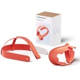 Meta Almohadilla y correa para auriculares Quest 3 (Blood Orange), Conjunto naranja