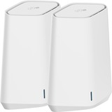 Netgear Orbi Pro WiFi 6 Mini AX1800 System 2-Pack (SXK30) Doble banda (2,4 GHz / 5 GHz) Wi-Fi 6 (802.11ax) Blanco 7 Interno, Punto de acceso Blanco, Interno, Poder, 250 m², Doble banda (2,4 GHz / 5 GHz), Wi-Fi 6 (802.11ax)