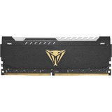 Patriot Viper Steel PVSR416G360C0 módulo de memoria 16 GB 1 x 16 GB DDR4 3600 MHz, Memoria RAM negro, 16 GB, 1 x 16 GB, DDR4, 3600 MHz, 288-pin DIMM