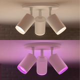 Philips Hue White & Color Ambiance Fugato Spot triple, Luz de LED blanco