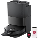Roborock Qrevo Slim 0,22 L Negro, Robot aspirador negro, Sin bolsa, Negro, Alrededor, Bolsa para el polvo, 0,22 L, 67 dB