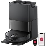 Roborock Qrevo Slim Sin bolsa Negro, Robot aspirador negro, Sin bolsa, Negro, Alrededor, 67 dB, 0,22 L, 0,072 L