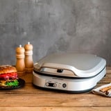 Rommelsbacher Pancakemaker PC1800 Pam, Máquina de hacer tortitas plateado