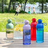 Room Copenhagen Botella de agua LEGO 0,5 litros rojo/Transparente