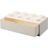 Room Copenhagen LEGO Cajón de escritorio 8, Caja de depósito blanco