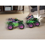 Spin Master MONSTER JAM - Monster Truck Smash & Bash, Coche Teledirigido Grave Digger Modo Choque y Reparación Automática, Escala 1:15 - 6072500 - Coches para Niños - Juguetes Niños 4 años + - Juegos Infantiles, Radiocontrol Monster Jam - Monster Truck Smash & Bash, Coche Teledirigido Grave Digger Modo Choque y Reparación Automática, Escala 1:15 - 6072500 - Coches para Niños - Juguetes Niños 4 años + - Juegos Infantiles, Monster truck, 4 año(s), Plástico, Negro, Verde