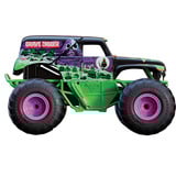 Spin Master MONSTER JAM - Monster Truck Smash & Bash, Coche Teledirigido Grave Digger Modo Choque y Reparación Automática, Escala 1:15 - Coches para Niños - Juguetes Niños 4 años + - Juegos Infantiles, Radiocontrol Monster Jam - Monster Truck Smash & Bash, Coche Teledirigido Grave Digger Modo Choque y Reparación Automática, Escala 1:15 - Coches para Niños - Juguetes Niños 4 años + - Juegos Infantiles, Monster truck, 4 año(s), Plástico, Negro, Verde