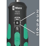 Wera Destornillador de torque 7515 Kraftform Safe-Torque Speed negro/Verde