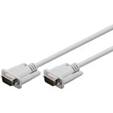 goobay 68314 cable VGA 5 m VGA (D-Sub) Gris gris, 5 m, VGA (D-Sub), VGA (D-Sub), Macho, Macho, Gris