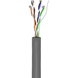 goobay Cable de red Cat.5e, U/UTP gris