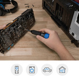 iFixit Narwhal destornillador 6 en 1, Conjuntos de bits negro/Azul