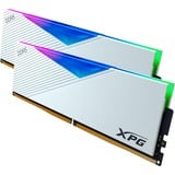 ADATA LANCER RGB módulo de memoria 32 GB 2 x 16 GB DDR5, Memoria RAM blanco, 32 GB, 2 x 16 GB, DDR5, 7200 MHz, 288-pin DIMM