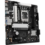 ASRock B860M-X GEN 5, Placa base negro/Plateado