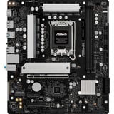 ASRock B860M-X GEN 5, Placa base negro/Plateado