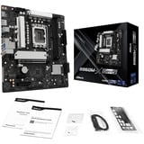 ASRock B860M-X GEN 5, Placa base negro/Plateado