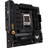 ASUS TUF GAMING B650M-PLUS AMD B650 Zócalo AM5 micro ATX, Placa base negro, AMD, Zócalo AM5, AMD Ryzen 7000 Series, Zócalo AM5, DDR5-SDRAM, 128 GB