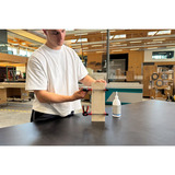 BESSEY Sargento de una mano con mango giratorio S, Gato negro/Rojo