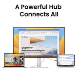 BenQ MA270UP para MacBook, Monitor LED plateado