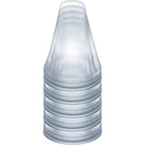 Beurer Termómetro de fiebre por infrarrojos FT 58, Termómetro para la fiebre plateado/blanco