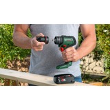 Bosch Atornillador percutor inalámbrico AdvancedImpact 18V-80 QuickSnap Solo, Taladro/destornillador verde
