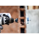 Bosch Expert 2 608 900 527 accesorio para adaptador de taladro Adaptador para sierra de corona azul, Adaptador para sierra de corona, Vástago hexagonal, Metal, Pipa, Plástico, Perfil, Madera con clavos, Azul, Plata, 80 mm, 3,37 cm